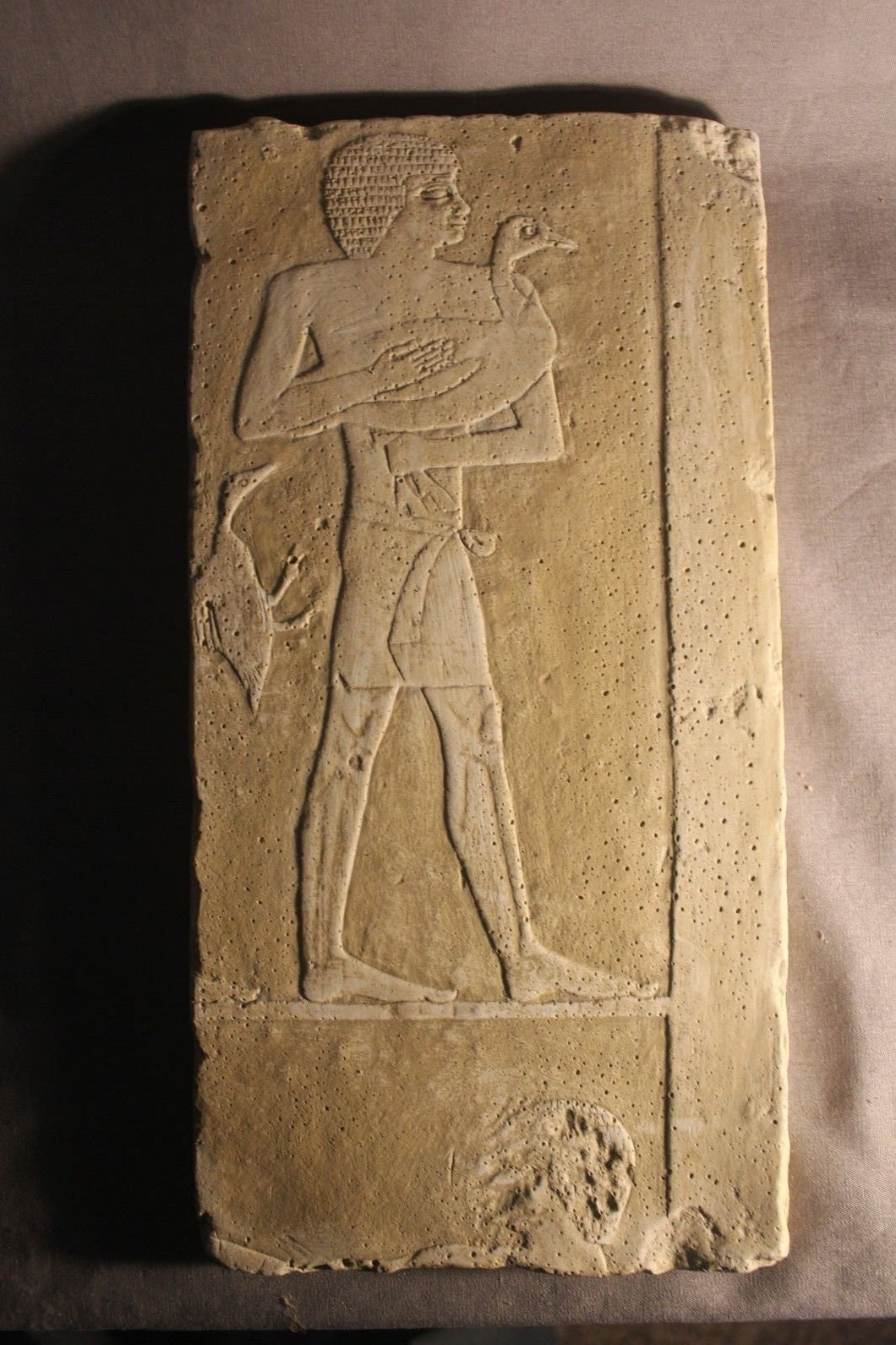 History Egyptian Offering bearer Tomb Raemkai Plaque Artifact Sculpture 14