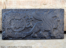 Load image into Gallery viewer, Griffin gryphon Winged lion wall Sculpture plaque 11&quot; www.Neo-Mfg.com Home decor mystical e20
