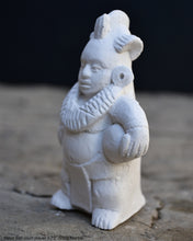 Load image into Gallery viewer, Aztec Maya Mesoamerica Chichen Itza Ball court Player statue sculpture figure www.Neo-Mfg.com 3.5&quot;
