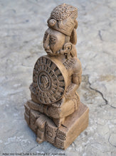 Load image into Gallery viewer, Aztec Mayan Idol Great Turtle &amp; Sun Stone 9.5&quot; Statue Sculpture www.Neo-Mfg.com maya
