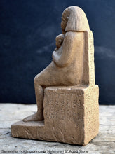 Load image into Gallery viewer, History Egyptian Senenmut holding princess Neferure i Artifact Sculpture 8&quot; www.Neo-Mfg.com home decor
