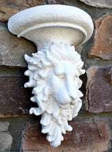 Load image into Gallery viewer, Lion sconce wall Sculpture plaque 9.5" www.Neo-Mfg.com Home decor

