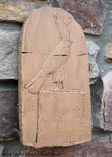Load image into Gallery viewer, Egyptian Horus Falcon Stela Artifact Carved Sculpture Statue www.Neo-Mfg.com Wall art 8.5&quot; Museum Reproduction g7
