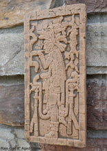 Load image into Gallery viewer, Aztec Maya Mesoamerica Rain God plaque wall Sculpture Statue www.Neo-Mfg.com 8.125&quot; j4
