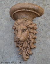 Load image into Gallery viewer, Lion sconce wall Sculpture plaque 9.5&quot; www.Neo-Mfg.com Home decor
