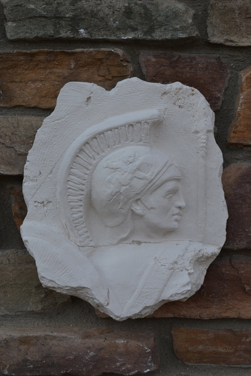 Roman Greek Warrior fragment sculpture relief frieze www.Neo-Mfg.com