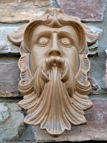 Nature Greenman French Green man wall relief www.Neo-Mfg.com 11