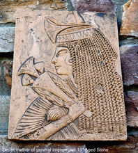 Load image into Gallery viewer, History Egyptian Depet mother of general Imeneminet Plaque Artifact Sculpture 13&quot; www.Neo-Mfg.com h2
