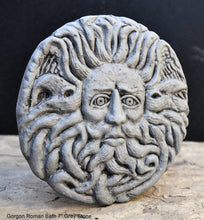 Load image into Gallery viewer, Roman Greek Gorgon&#39;s Head Temple Sulis Minerva Bath Belenos alter Sculptural Wall frieze plaque relief www.Neo-Mfg.com 7&quot; b8
