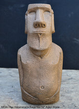 Load image into Gallery viewer, MOAI Hoa Hakananai&#39;a Rapa Nui Stone Statue Sculpture www.Neo-Mfg.com 12&quot; Easter island Museum reproduction
