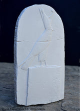 Load image into Gallery viewer, Egyptian Horus Falcon Stela Artifact Carved Sculpture Statue www.Neo-Mfg.com Wall art 8.5&quot; Museum Reproduction g7
