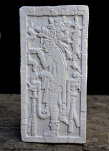 Load image into Gallery viewer, Aztec Maya Mesoamerica Rain God plaque wall Sculpture Statue www.Neo-Mfg.com 8.125&quot; j4

