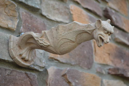 Gargoyle wall sculpture statue www.NEO-MFG.com