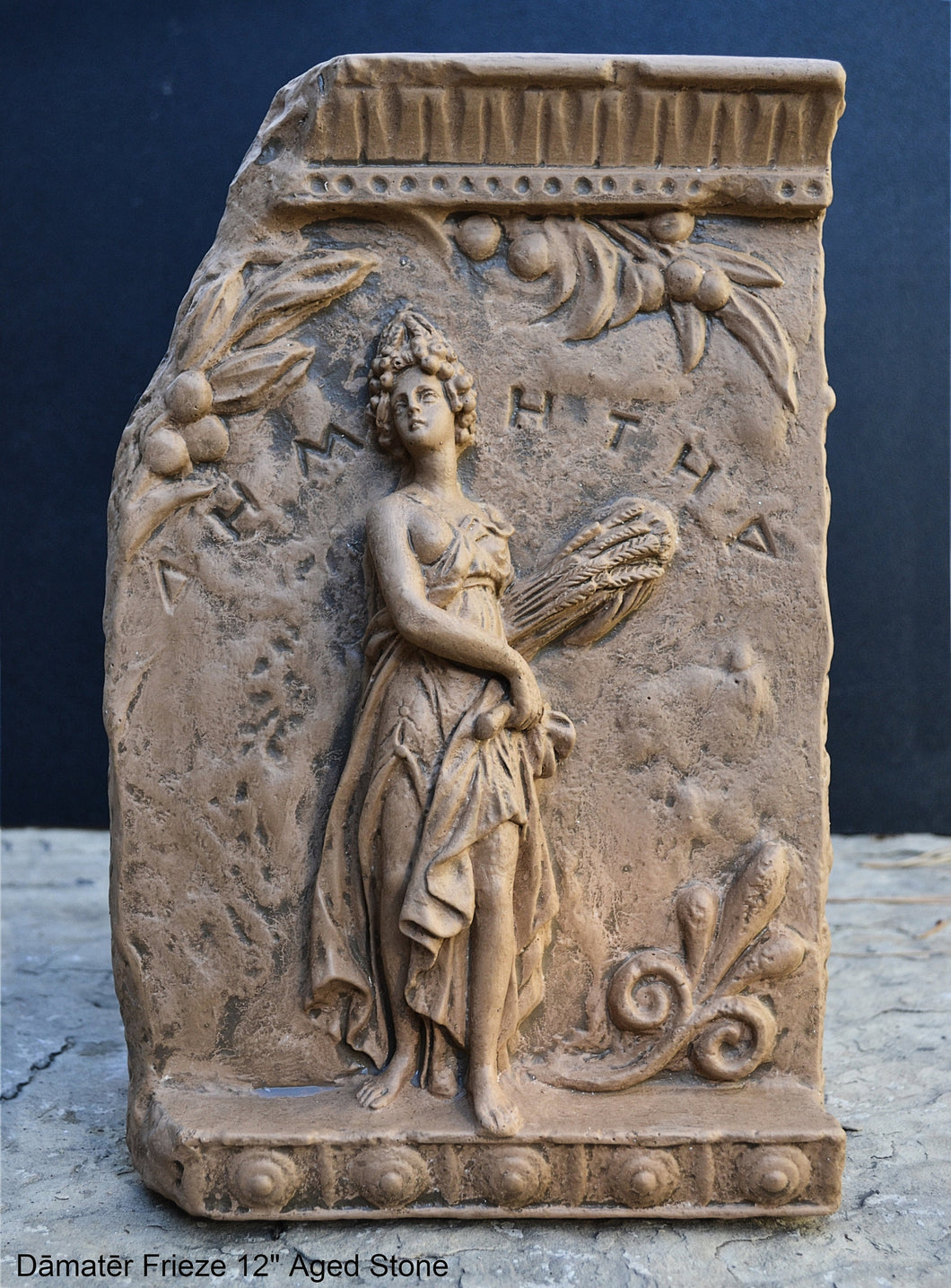 Roman Greek Dāmatēr Frieze fragment Sculpture reproduction art 12