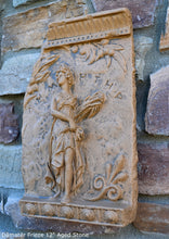 Load image into Gallery viewer, Roman Greek Dāmatēr Frieze fragment Sculpture reproduction art 12&quot; www.Neo-Mfg.com home decor a14
