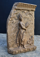Load image into Gallery viewer, Roman Greek Dāmatēr Frieze fragment Sculpture reproduction art 12&quot; www.Neo-Mfg.com home decor a14
