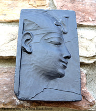 Load image into Gallery viewer, History Egyptian Stela Fragment carving Sculptural wall relief plaque www.Neo-Mfg.com 7" b29
