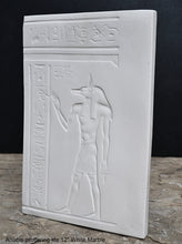 Load image into Gallery viewer, History Egyptian Anubis proffering life 12&quot; www.Neo-Mfg.com Museum reproduction a13
