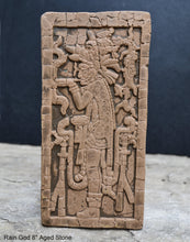 Load image into Gallery viewer, Aztec Maya Mesoamerica Rain God plaque wall Sculpture Statue www.Neo-Mfg.com 8.125&quot; j4
