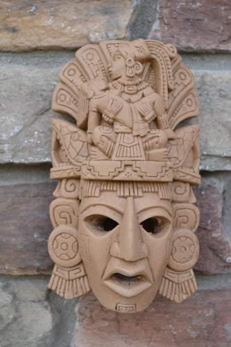 History Aztec Maya Artifact mask Sculpture Statue www.Neo-Mfg.com k34