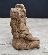 Load image into Gallery viewer, History Aztec Maya Mesoamerica Zapotec Deity Vessel Sculpture Statue www.Neo-Mfg.com 5.5&quot;
