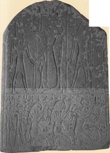 Load image into Gallery viewer, Egyptian Stela of Seti-er-neheh carving fragment 11" www.Neo-Mfg.com museum reproduction a15
