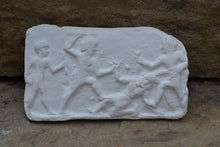 Load image into Gallery viewer, Babylon Epic of Gilgamesh Slaying Humbaba Clay Cuneiform Tablet museum replica Sculpture 5.51" www.Neo-Mfg.com
