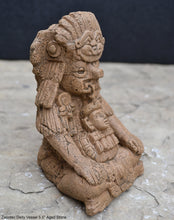 Load image into Gallery viewer, History Aztec Maya Mesoamerica Zapotec Deity Vessel Sculpture Statue www.Neo-Mfg.com 5.5&quot;
