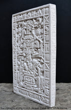 Load image into Gallery viewer, History Aztec Mayan sarcophagus of king K’inich Janaab’ Pakal wall plaque art 14.5&quot; www.Neo-Mfg.com high relief detail
