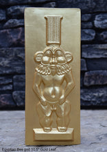 Load image into Gallery viewer, History Egyptian Bes god Sculptural wall relief www.Neo-Mfg.com 10.5&quot; j10
