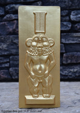 Load image into Gallery viewer, History Egyptian Bes god Sculptural wall relief www.Neo-Mfg.com 10.5" j10
