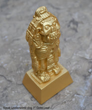 Load image into Gallery viewer, Aztec Mayan Xolotl Underworld ancient replica Sculpture www.Neo-Mfg.com 7" museum Reproduction
