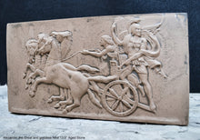 Load image into Gallery viewer, Roman Greek Chariot Alexander Great &amp; Nike Artifact Carved Sculpture Statue www.Neo-Mfg.com 12&quot; L11
