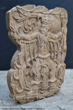 Load image into Gallery viewer, History Aztec Maya Quetzalcoatl feathered serpent Codex Artifact Carved Deity Sculpture Statue 11&quot; Tall www.Neo-Mfg.com Wall art m1
