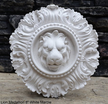 Load image into Gallery viewer, Lion Medallion Sculpture Statue 8&quot; www.Neo-Mfg.com home decor
