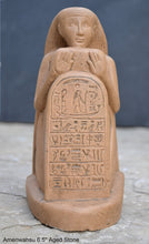 Load image into Gallery viewer, History Egyptian Amenwahsu Sculpture Statue www.Neo-mfg.com 6.5&quot; Museum reproduction
