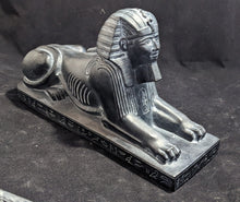 Load image into Gallery viewer, Egyptian Sphinx King Thutmosis Sculpture Statue 12&quot; museum reproduction
