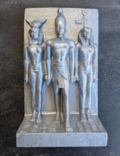 Load image into Gallery viewer, Egyptian Triads of Menkaure mycerinus 3rd Sculpture statue museum reproduction art 7&quot; www.Neo-Mfg.com home decor Museum Reproduction
