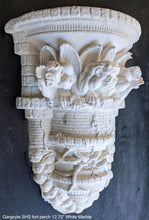 Load image into Gallery viewer, Gargoyle SHS fort perch wall Shelf corbel Grotesque goblin sculpture www.NEO-MFG.com 12.75&quot;
