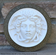 Load image into Gallery viewer, History Medusa Artifact Carved wall plaque Sculpture Statue 8" www.Neo-Mfg.com high relief
