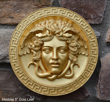 Load image into Gallery viewer, History Medusa Artifact Carved wall plaque Sculpture Statue 8" www.Neo-Mfg.com high relief
