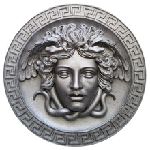 Load image into Gallery viewer, History Medusa Artifact Carved wall plaque Sculpture Statue 8" www.Neo-Mfg.com high relief
