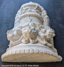 Load image into Gallery viewer, Gargoyle SHS fort perch wall Shelf corbel Grotesque goblin sculpture www.NEO-MFG.com 12.75&quot;
