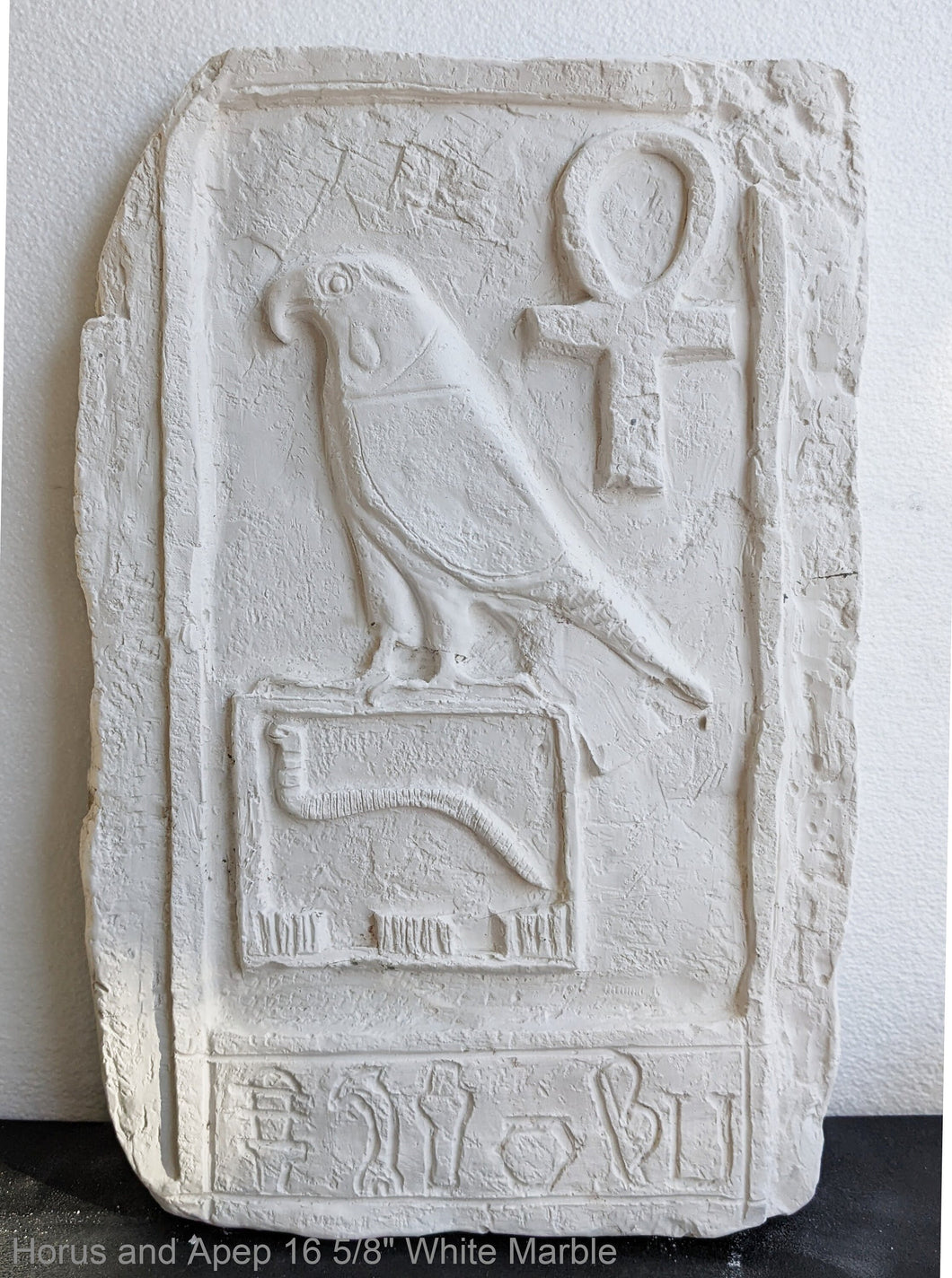 Egyptian Horus & Apep Sculptural wall plaque reproduction www.NEO-MFG.com 16 5/8
