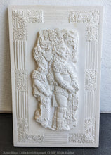 Load image into Gallery viewer, Aztec Mayan Yaxchilán Lintel Sculpture 13 3/8&quot; www.Neo-Mfg.com Plaque relief carving
