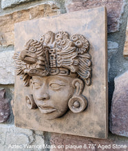 Load image into Gallery viewer, Aztec Maya Warrior mask Head of guacamaya (macaw) from Xochicalco Sculpture Statue 8.75" www.Neo-Mfg.com Museum reproduction
