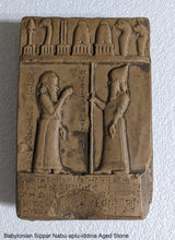 Load image into Gallery viewer, Babylonian Sippar Nabu-aplu-iddina Fragment Sculptural cuneiform www.Neo-Mfg.com
