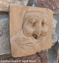 Load image into Gallery viewer, History Egyptian Owl Sculptural wall relief www.Neo-Mfg.com 4.5&quot; k5
