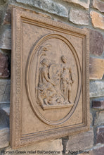 Load image into Gallery viewer, Roman Greek Sculptural Framed Wall relief www.Neo-Mfg.com 19&quot; F Barbedienne reproduction
