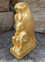 Load image into Gallery viewer, History Egyptian Ramses II child protected Colossal Hurun Tanis Artifact Sculpture 6&quot; www.Neo-Mfg.com museum reproduction
